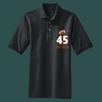 Heavyweight Cotton Pique Polo with Pocket Thumbnail