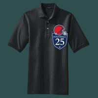 Heavyweight Cotton Pique Polo with Pocket Thumbnail