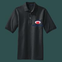 Heavyweight Cotton Pique Polo with Pocket Thumbnail