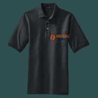 Heavyweight Cotton Pique Polo with Pocket Thumbnail