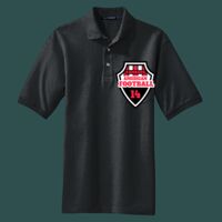 Heavyweight Cotton Pique Polo with Pocket Thumbnail