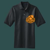Heavyweight Cotton Pique Polo with Pocket Thumbnail