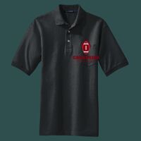 Heavyweight Cotton Pique Polo with Pocket Thumbnail