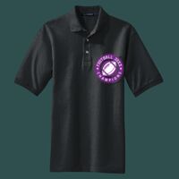 Heavyweight Cotton Pique Polo with Pocket Thumbnail