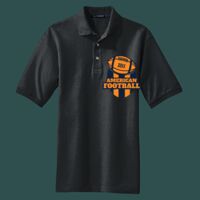 Heavyweight Cotton Pique Polo with Pocket Thumbnail
