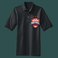 Heavyweight Cotton Pique Polo with Pocket Thumbnail