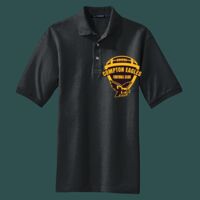Heavyweight Cotton Pique Polo with Pocket Thumbnail