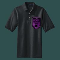 Heavyweight Cotton Pique Polo with Pocket Thumbnail