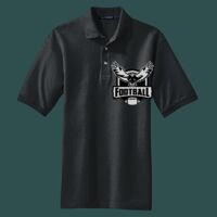 Heavyweight Cotton Pique Polo with Pocket Thumbnail