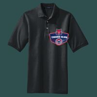 Heavyweight Cotton Pique Polo with Pocket Thumbnail