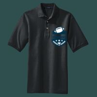 Heavyweight Cotton Pique Polo with Pocket Thumbnail