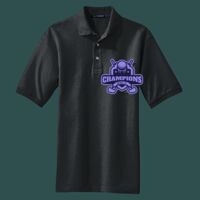 Heavyweight Cotton Pique Polo with Pocket Thumbnail