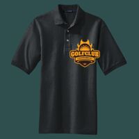 Heavyweight Cotton Pique Polo with Pocket Thumbnail