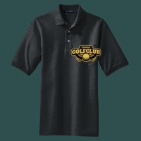Heavyweight Cotton Pique Polo with Pocket Thumbnail