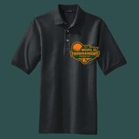 Heavyweight Cotton Pique Polo with Pocket Thumbnail