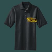 Heavyweight Cotton Pique Polo with Pocket Thumbnail