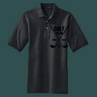 Heavyweight Cotton Pique Polo with Pocket Thumbnail