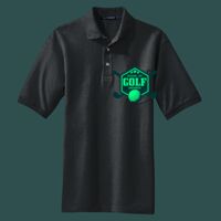 Heavyweight Cotton Pique Polo with Pocket Thumbnail