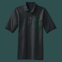 Heavyweight Cotton Pique Polo with Pocket Thumbnail