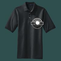 Heavyweight Cotton Pique Polo with Pocket Thumbnail