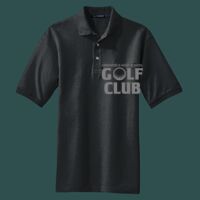 Heavyweight Cotton Pique Polo with Pocket Thumbnail