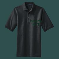 Heavyweight Cotton Pique Polo with Pocket Thumbnail