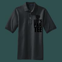 Heavyweight Cotton Pique Polo with Pocket Thumbnail