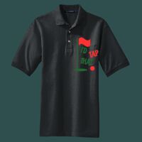 Heavyweight Cotton Pique Polo with Pocket Thumbnail
