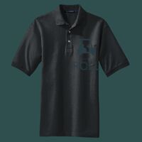 Heavyweight Cotton Pique Polo with Pocket Thumbnail