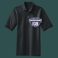 Heavyweight Cotton Pique Polo with Pocket Thumbnail
