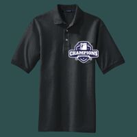 Heavyweight Cotton Pique Polo with Pocket Thumbnail