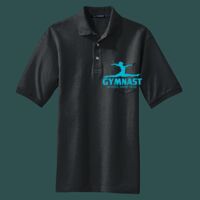 Heavyweight Cotton Pique Polo with Pocket Thumbnail