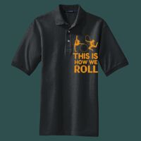 Heavyweight Cotton Pique Polo with Pocket Thumbnail