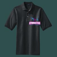 Heavyweight Cotton Pique Polo with Pocket Thumbnail