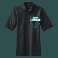 Heavyweight Cotton Pique Polo with Pocket Thumbnail