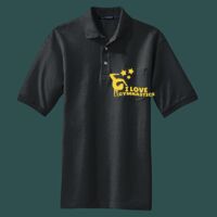 Heavyweight Cotton Pique Polo with Pocket Thumbnail