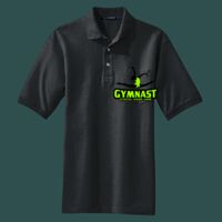 Heavyweight Cotton Pique Polo with Pocket Thumbnail