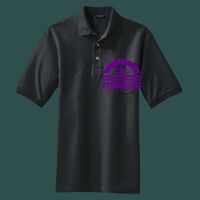 Heavyweight Cotton Pique Polo with Pocket Thumbnail