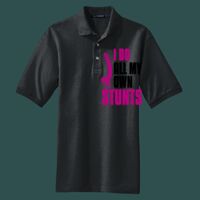 Heavyweight Cotton Pique Polo with Pocket Thumbnail
