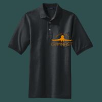 Heavyweight Cotton Pique Polo with Pocket Thumbnail