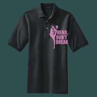 Heavyweight Cotton Pique Polo with Pocket Thumbnail