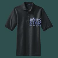 Heavyweight Cotton Pique Polo with Pocket Thumbnail