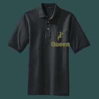 Heavyweight Cotton Pique Polo with Pocket Thumbnail