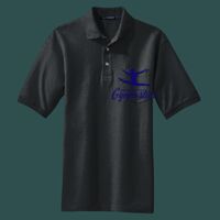Heavyweight Cotton Pique Polo with Pocket Thumbnail