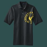 Heavyweight Cotton Pique Polo with Pocket Thumbnail
