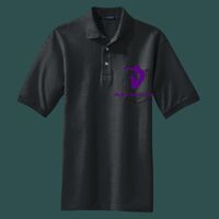 Heavyweight Cotton Pique Polo with Pocket Thumbnail