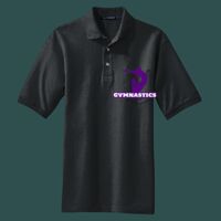 Heavyweight Cotton Pique Polo with Pocket Thumbnail
