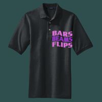 Heavyweight Cotton Pique Polo with Pocket Thumbnail