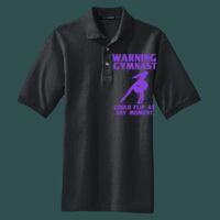 Heavyweight Cotton Pique Polo with Pocket Thumbnail