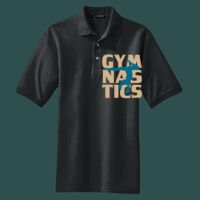 Heavyweight Cotton Pique Polo with Pocket Thumbnail